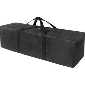 Extra Large Sports Duffle Bag-Zipper Duffel Travel Sports Equipment Bag,Travel Duffel Luggage Bag with Upgrade Zipper, Sturdy & Water Resistant (36" - Black)