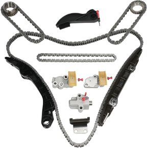 130286KA0A Engine Timing Chain Kit Compatible with Nissan Pathfinder Infiniti QX60 2017-2024 3.5L V6 VQ35DD, Replace 130286KA1B 130706KA1B 130706KA1C 130856KA0A 13091JA10A 130706KA0A 130856KA1B