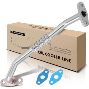 A-Premium Turbocharger Oil Drain Line Compatible with Hyundai Santa Fe 2012, Santa Fe Sport 2013-2014, 2.0L 2.4L