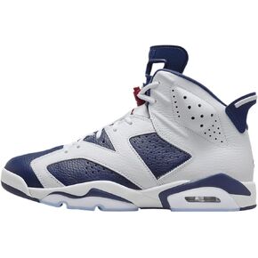 Jordan Men's 6 Retro Olympic White/Varsity Red (CT8529 164) - 12