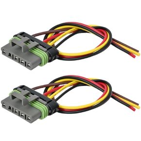 Tail Lamp Light Harness Pigtail Connector Fit for 1992-2000 Blazer, 1992-2000 Tahoe, 1988-2000 Chevy GMC Pick-Up, 1992-1999 Suburban, 1992-1999 Yukon Jimmy