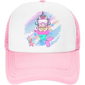 Negi Kids Hat Baseball Cap مع قبعات الشباب للأولاد ، قبعات سائق الشاحنة للبنات للفتيات