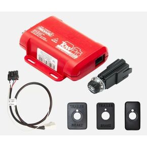 طقم تحكم فرامل Redarc Tow-Pro Liberty Trailer-الكبح النسبي ، التحكم في التأثير-12 فولت-المكونات واللعب ل Land Cruiser و Sequoia و 4Runner و Early Tundra & Tacoma مع Universal Mount & Wiring