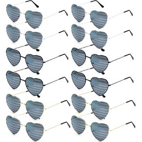 American Flag Sunglasses Heart Patriotic USA Sunglasses Independence Day Party Favors for Men Women 4th of July