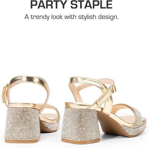 DREAM PAIRS Girls Sandals Open Toe Low Block Chunky Heels Sandals Party Dress Pumps Shoes for Little Big Kid in Saudi Arabia
