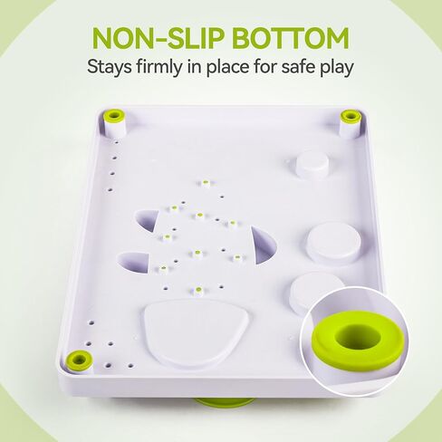 ALL FOR PAWS Interactive Cat Puzzle Feeder & Slow Feed Toy – Mental Stimulation Treat Dispenser Maze for Indoor Cats, Enrichment & Cat Food Toy in Kuwait