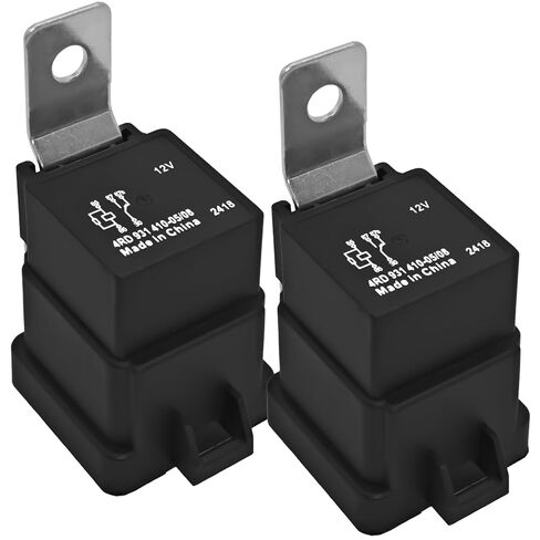 4rd 931 410-05/08 مفاتيح ترحيل (حزمة 2)-12VDC 40A 5-PIN الترحيل الوظيفي للأنظمة الكهربائية للسيارات in Saudi Arabia