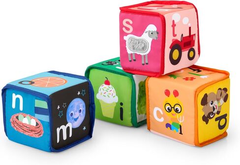 Baby Einstein Explore & Discover Soft Blocks Toys, Ages 3 months + in Saudi Arabia