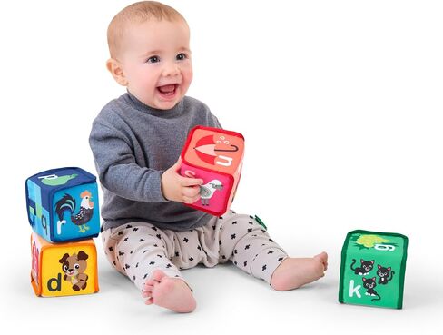 Baby Einstein Explore & Discover Soft Blocks Toys, Ages 3 months + in Saudi Arabia