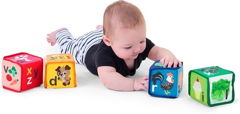 Baby Einstein Explore & Discover Soft Blocks Toys, Ages 3 months + in Saudi Arabia
