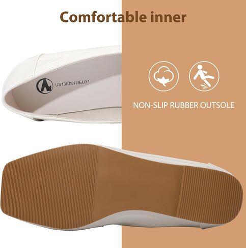 HOMEHOT Girls Flats Kids Loafers Dress Shoes Big Kids in Kuwait
