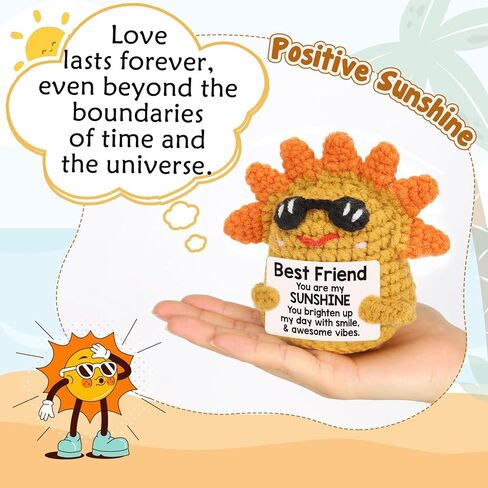 شكرا لك التقدير هدايا للنساء ، والكروشيه الملهمة للمعلمين زملاء العمل في العمل ممرضة الطبيب رئيس عيد ميلاد ، زخارف التقاعد التحفيزية لصديق ، ديكور أشعة الشمس البشرية in Kuwait