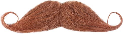 Fake Beard and Mustache for Men False Stick On Handlebar Mustaches Self Adhesive Fake Facial Hair in Kuwait