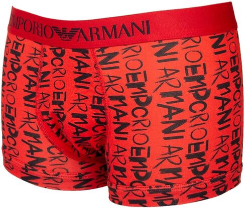 Emporio Armani Men's All Over Logo Trunk in Saudi Arabia