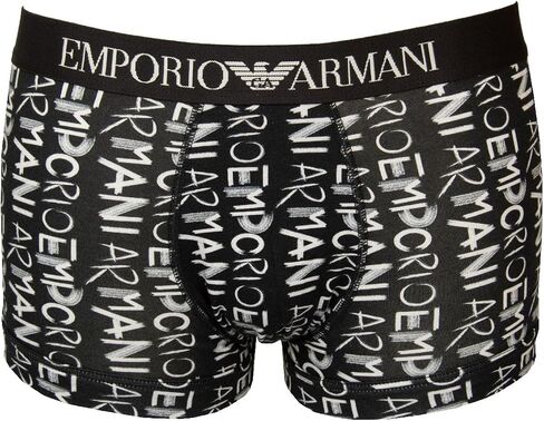 Emporio Armani Men's All Over Logo Trunk in Saudi Arabia