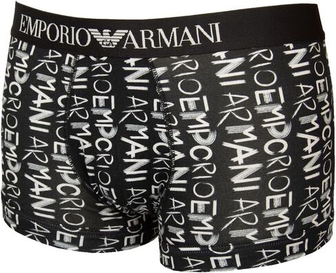 Emporio Armani Men's All Over Logo Trunk in Saudi Arabia