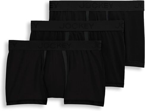 Jockey Men chafe prowing cotton strund 3 "trunk - 3 pack in Saudi Arabia