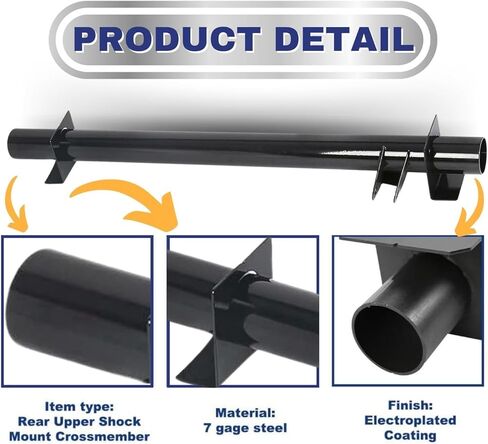 TORQUE Rear Fuel Tank Support Crossmember for 1999-2006 Chevy Silverado and GMC Sierra 1500 2500 2500HD (TR15090818) in Kuwait