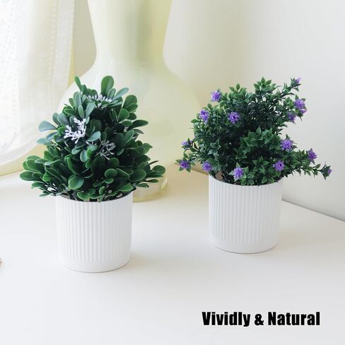 TOTOGA Artificial Hanging Plants 2 Pack Fake Potted Plants for Wall Home Room Office Indoor Decor (2 Pcs) in Saudi Arabia