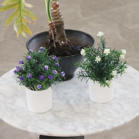 TOTOGA Artificial Hanging Plants 2 Pack Fake Potted Plants for Wall Home Room Office Indoor Decor (2 Pcs) in Saudi Arabia