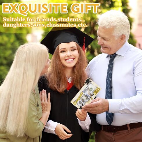 2025 Graduation Money Holder,Acrylic Graduation Gifts Money Cards Envelope Wallet Gifts for Graduates, High School,Graduation Party Favor Supplies in Saudi Arabia
