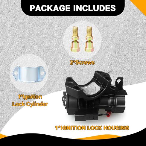 81910-B2100 Ignition Lock Cylinder Housing Assembly with 2 Keys Compatible with Kia Soul 2014-2019, Kia Soul EV 2015-2019, Ignition Lock Switch Assembly Replaces 81450-34190, 93110-3S000, 81910-B2110 in Kuwait