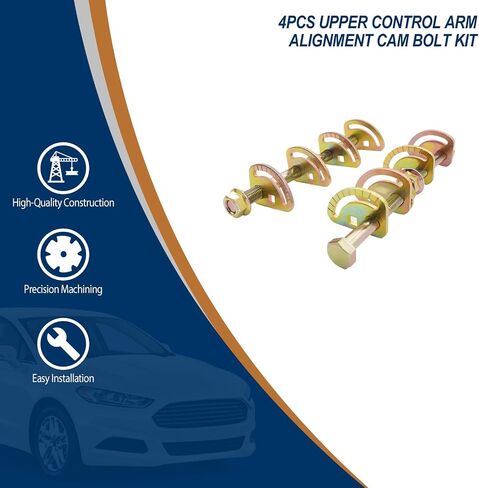مجموعة محاذاة ذراع التحكم العليا في Cam Bolt For Chevy Silverado 1500 1999 2000 2001 2002 2003 2004 2005 2006 2007 2008 2008 2010 2011 2013 2014 2015 2015 2017 2018 in Saudi Arabia