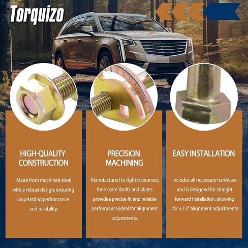 مجموعة محاذاة ذراع التحكم العليا في Cam Bolt For Chevy Silverado 1500 1999 2000 2001 2002 2003 2004 2005 2006 2007 2008 2008 2010 2011 2013 2014 2015 2015 2017 2018 in Saudi Arabia