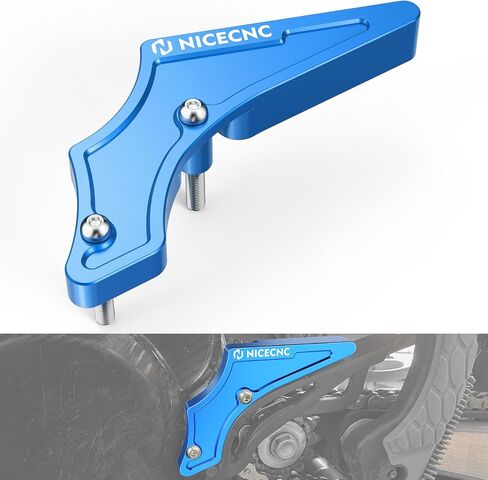 Blue 2T Case Saver Sprocket Guard Compatible with Husqvarna TE250 TE i250 TE300 TEi300 2017–2023 TX250 TC250 TX300 TC300 2017–2022 See Fitment in Saudi Arabia