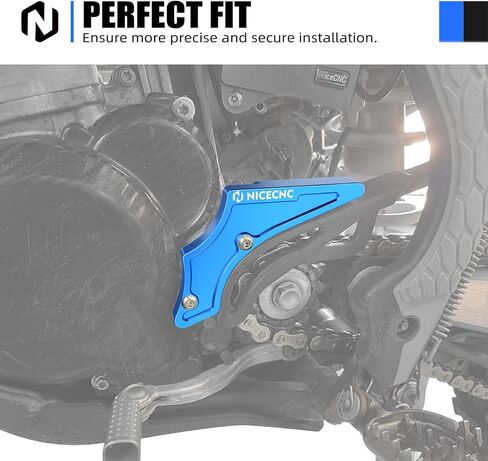 Blue 2T Case Saver Sprocket Guard Compatible with Husqvarna TE250 TE i250 TE300 TEi300 2017–2023 TX250 TC250 TX300 TC300 2017–2022 See Fitment in Saudi Arabia