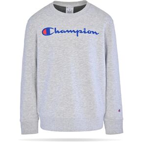 Champion Boys Sweatshirt for Kids Pullover Fleece Crewneck Sweater