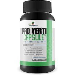 Pro Verti Capsule - Male Prostate Support - Promote Prostate Health & Normal Prostate Size - Support Healthy Hormone Production & Urine Flow - Aid Full Body Health & Healthy Prostate Function