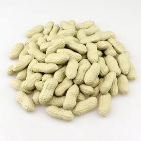 Artificial Peanuts 90Pcs Plastic Fake Groundnut Faux Nut Simulation Vegetable for Home Kitchen Cupboard Decoration Table Centerpiece