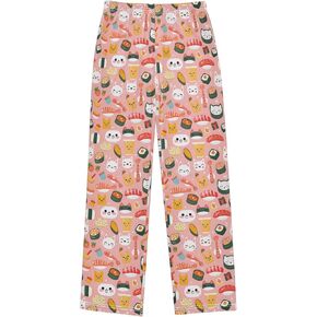 Christmas Gnomes Presents Long Pajama Pants Bottoms Soft Sleepwear with Pockets