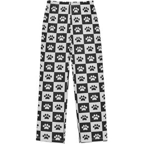 Pfrewn Boys Girls Pajama Pants Cartoon Axolotl تواجه قيعان صالة PJ غير الرسمية مع جيوب ، م