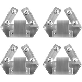 Hard Saddlebag Hardware Lid Lock Catch Kit 4pcs متوافق مع Harley Davidson Touring Street Glide Electra Glide Road Road King 1993-2013
