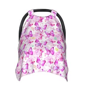 Highland Cow Baby Car Seat Canopy Cover Multi Use Nursing Cover for Newborn Car Seat Canopy Mom Nursing Breastfeeding Covers Newborn Shower Gifts