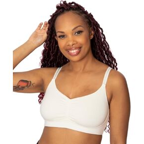 AnaOno Full Coverage Post-Surgery Bra - Medium Support Mastectomy Bras with Pocketed Cups for Lightweight Breast Forms