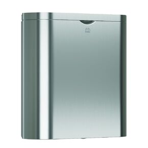 Bradley 4B2 Elvari Series Sanitary Disposal ، Surface Hounded ، Satin Stainless Steel (4B2-11)