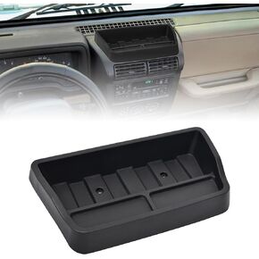 Kewisauto Center Censole Dash Storage Tracher for Wrangler TJ 1997-2006 ، Center Censole Storage Box Holder Treshoard Dashboard Box Container for 1997-2006 Jeep Wrangler TJ Exclseories