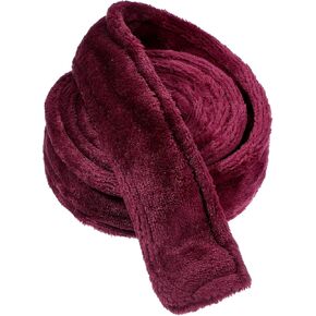 Robe Belt,180 x 4.5cm/70.9 x 1.8 in Robe Belt Replacement,Grey/White Robe Tie,Unisex Flannel Hotel Thick Waist Belt in Kuwait