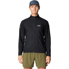 Mountain Hardwear Men's Slim KOR AirShell Full Zip Jacket, Black, Large