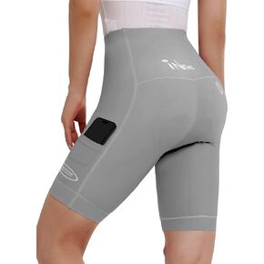 شورت دراجة للسيدات في Inbike مع جيوب 4D عالية الكثافة الإسفنج سراويل ركوب الدراجات المبطنة