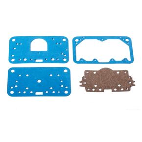 2SET BLOCK BOWN POWN GASKET استبدال HOLLEY 4150 4160 CARBURETOR Build and Holley 108-200 Metering Block/Fuel Bowl Gasket (108-202BLUE)