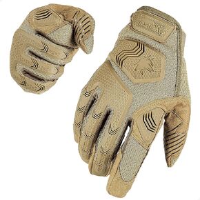 WOLF TACTICAL Shooting Gloves Tactical Gloves for Men Military Gloves, Airsoft Gloves for Paintball Combat Army Touchscreen
