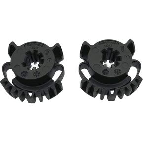 2PCS HVAC Heater Blend Door Actuator Gear Kit 68214880AA 926-133 Compatible with Durango 2011-2018 / Grand Cherokee 2011-2018