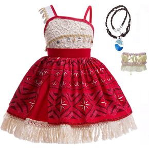Princess Adventure Costume For Little Girls Classic Outfit Party Dress Up