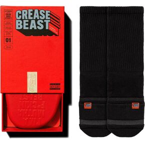The Standard + Black Pocket Socks Bundle – Memory Foam Crease Protector, Stops Creases in Most Shoes, Comfortable, Cushioned Heel