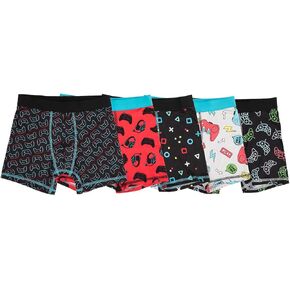 BioWorld Gaming Aop Boy's 5 Pack Boxer Boxer