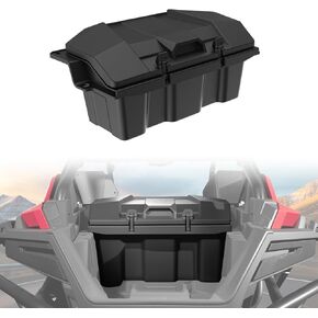 60 QT Cargo Box for Polaris RZR PRO R 2022-2025, Black Poly Water Resistant Forward Cargo Storage Bin for Polaris RZR PRO R / R4 2022 2023 2024 2025 Accessories, Replacement OEM # 2884235